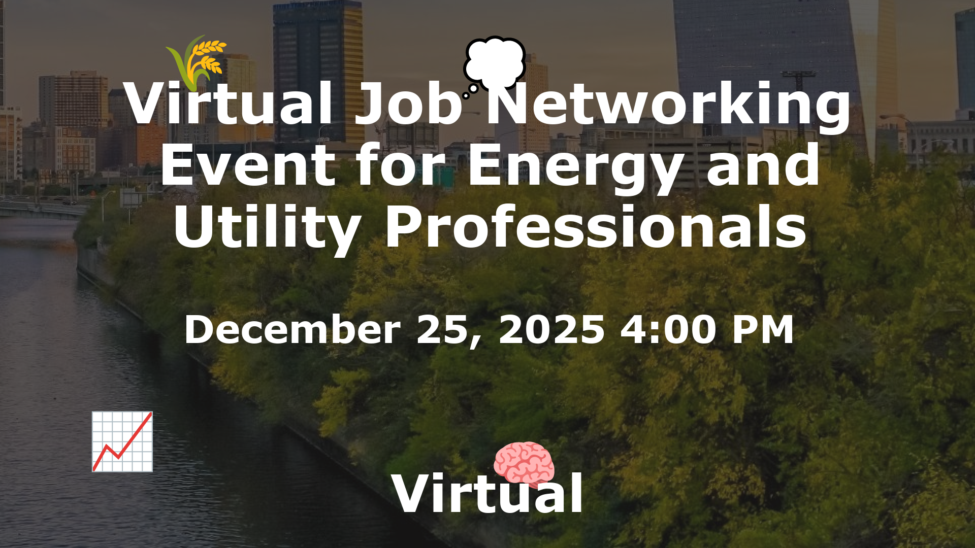 Virtual Job Networking Event for Energy and Utility Professionals event image